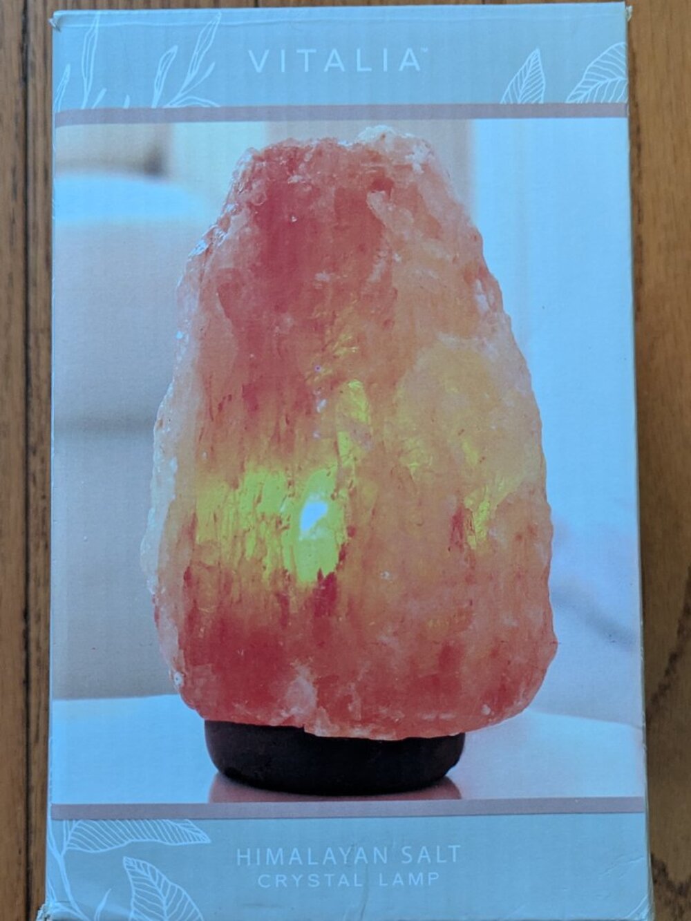 Himalayan Salt Crystal Lamp - Orange